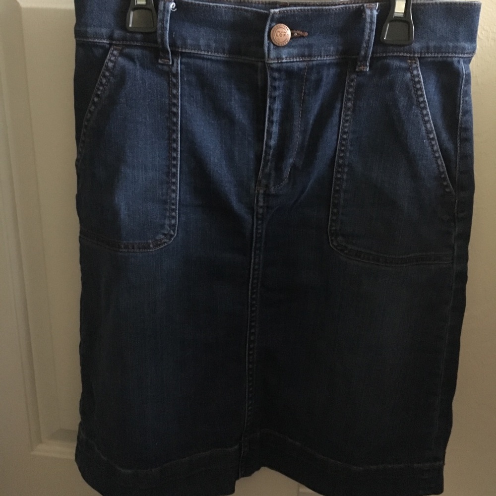 Jean skirt LOFT
